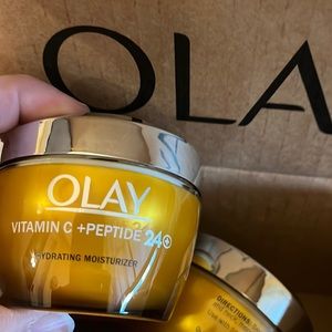 2 pack okay vitamin c peptide24 moisturizer
